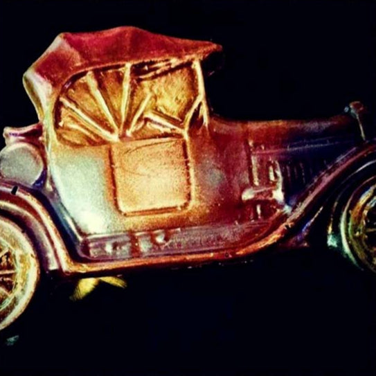 Antique Chocolate Cars