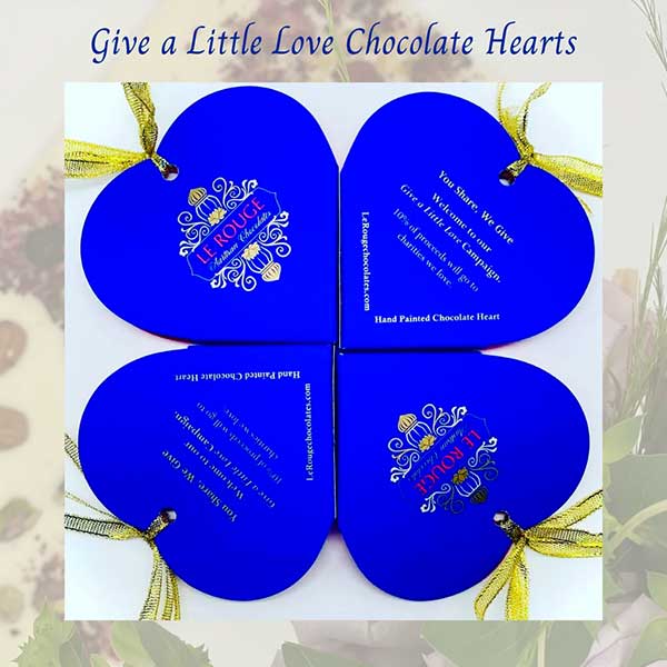Give a Little Love Chocolate Heart
